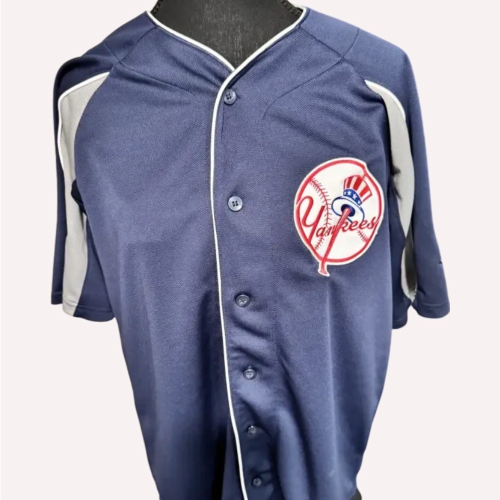 Yankees Navy Blue Jersey